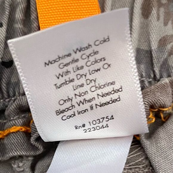 Lucy Gray/Black Camo Tree Pattern Cargo Hiking Outdoor Camping Shorts XS VGUC! - Picture 11 of 11